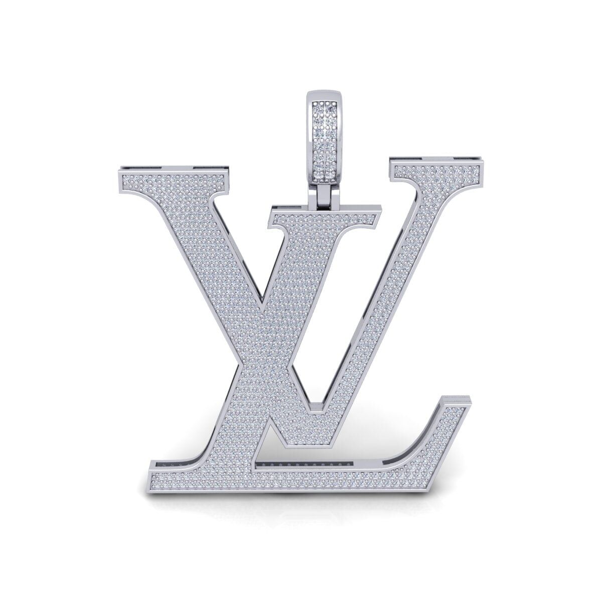 Icedout Diamond LV Pendant